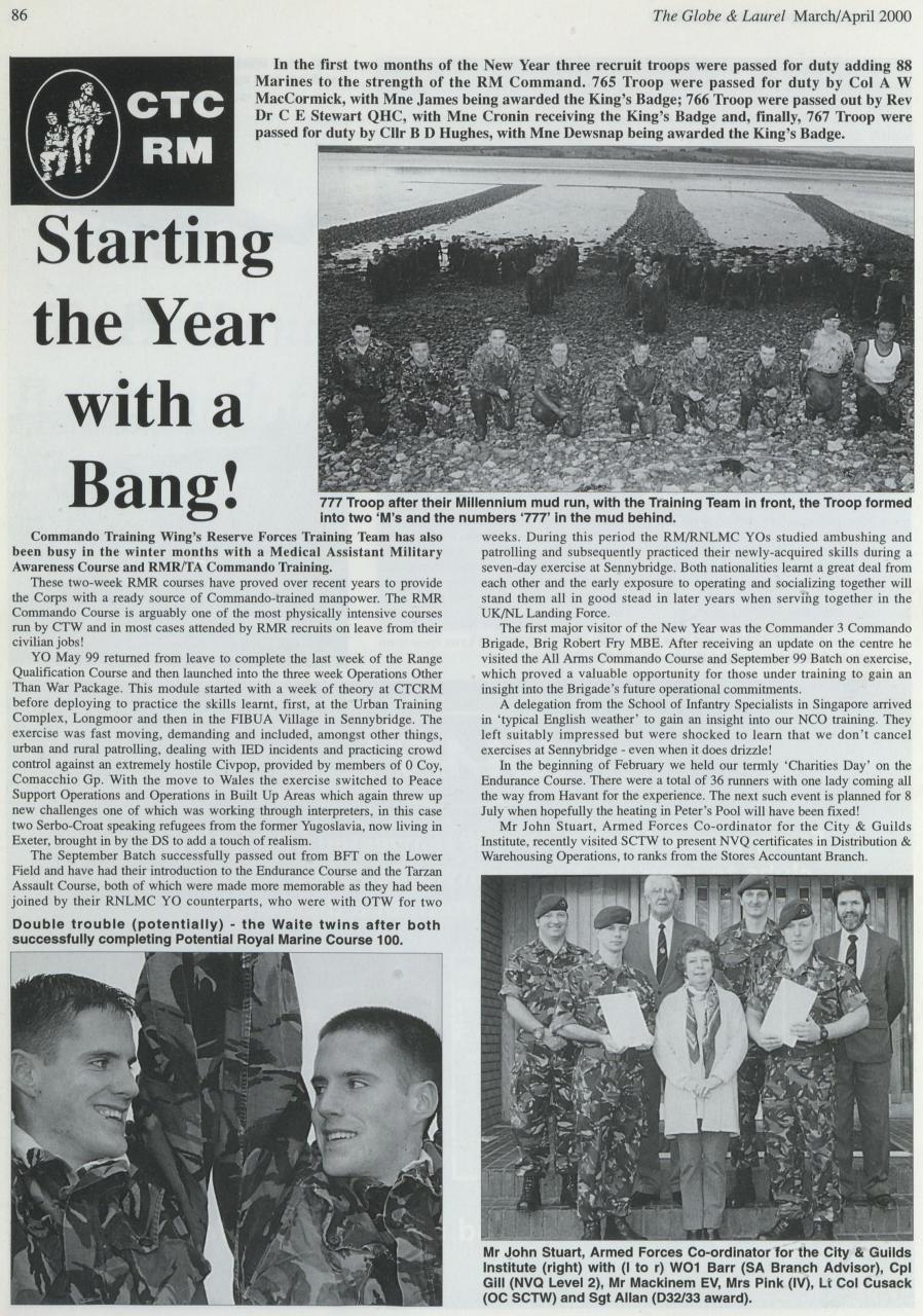 Globe & Laurel Preview Pages