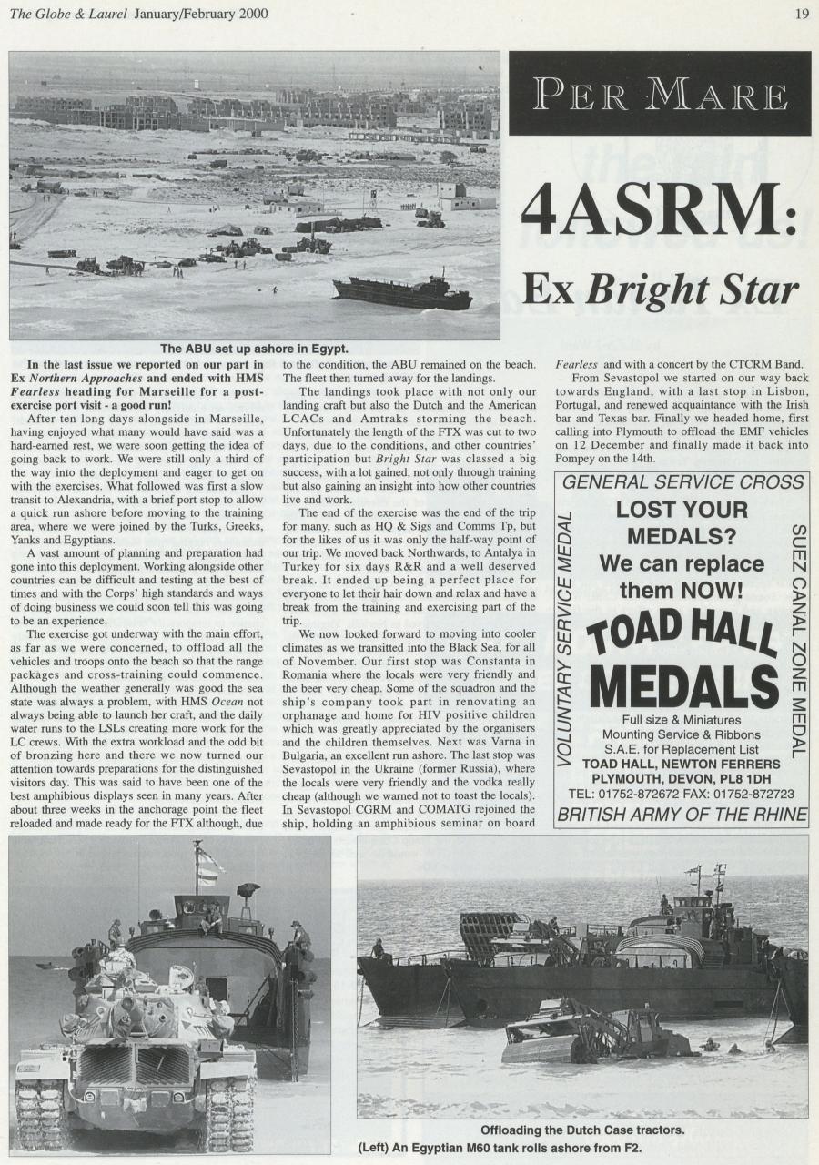 Globe & Laurel Preview Pages