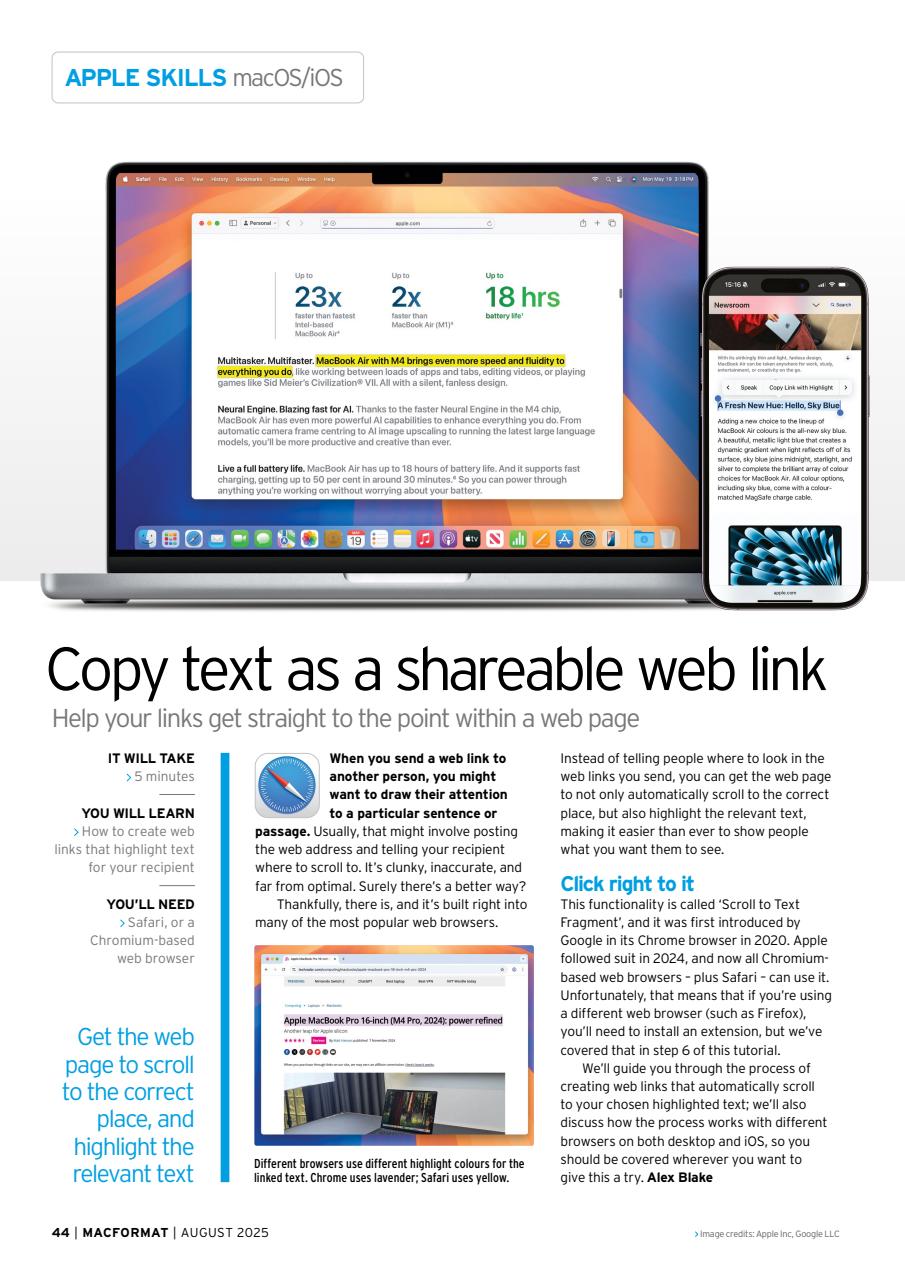 MacFormat Preview Pages