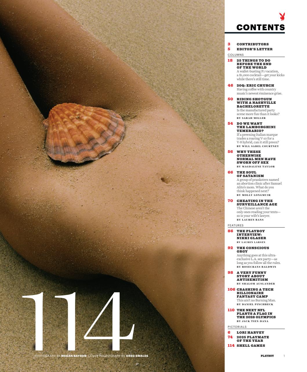 Playboy Preview Pages