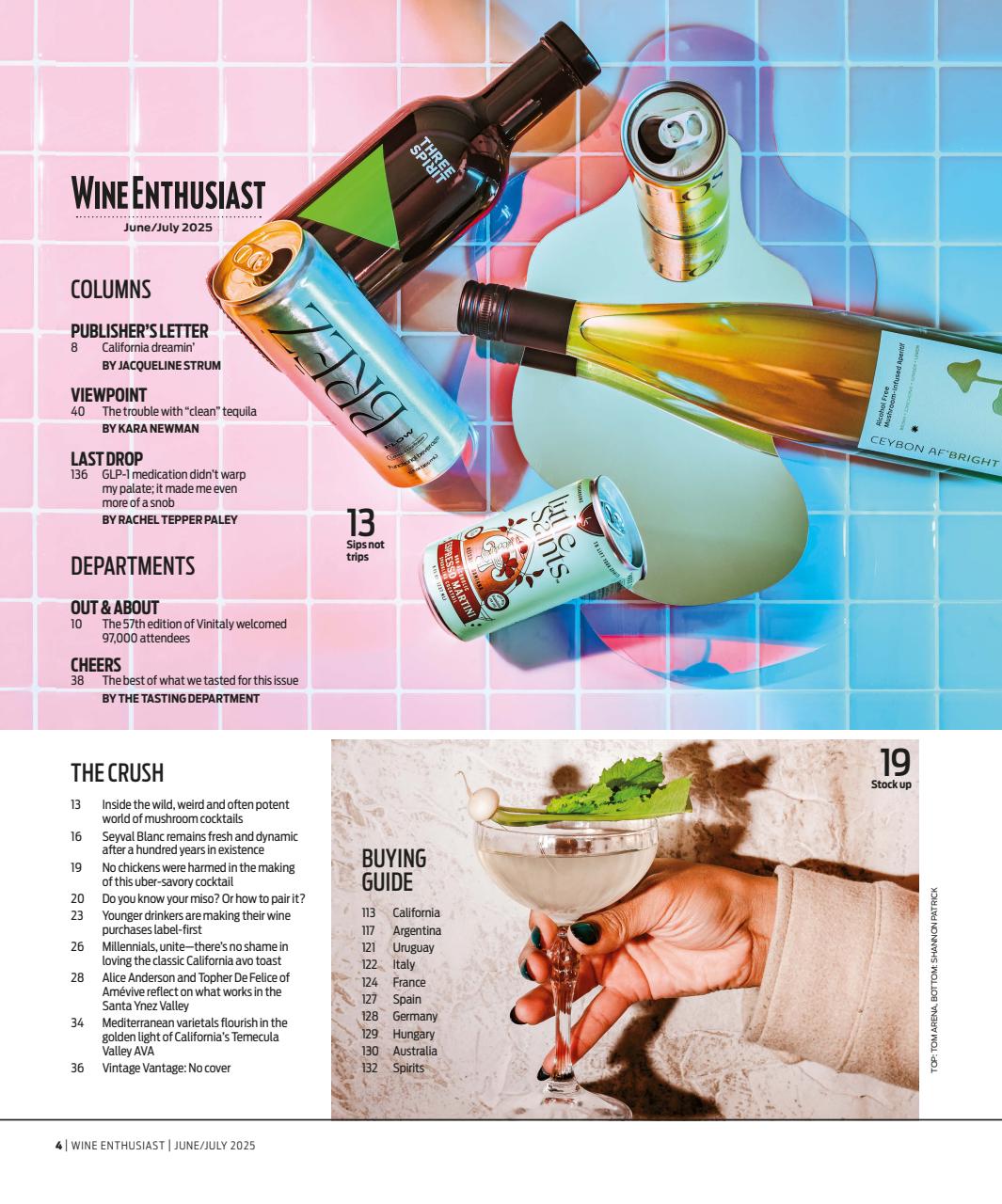 Wine Enthusiast Preview Pages