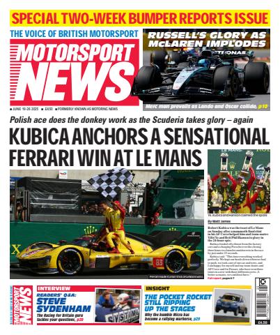 Motorsport News issue 19-Jun-25