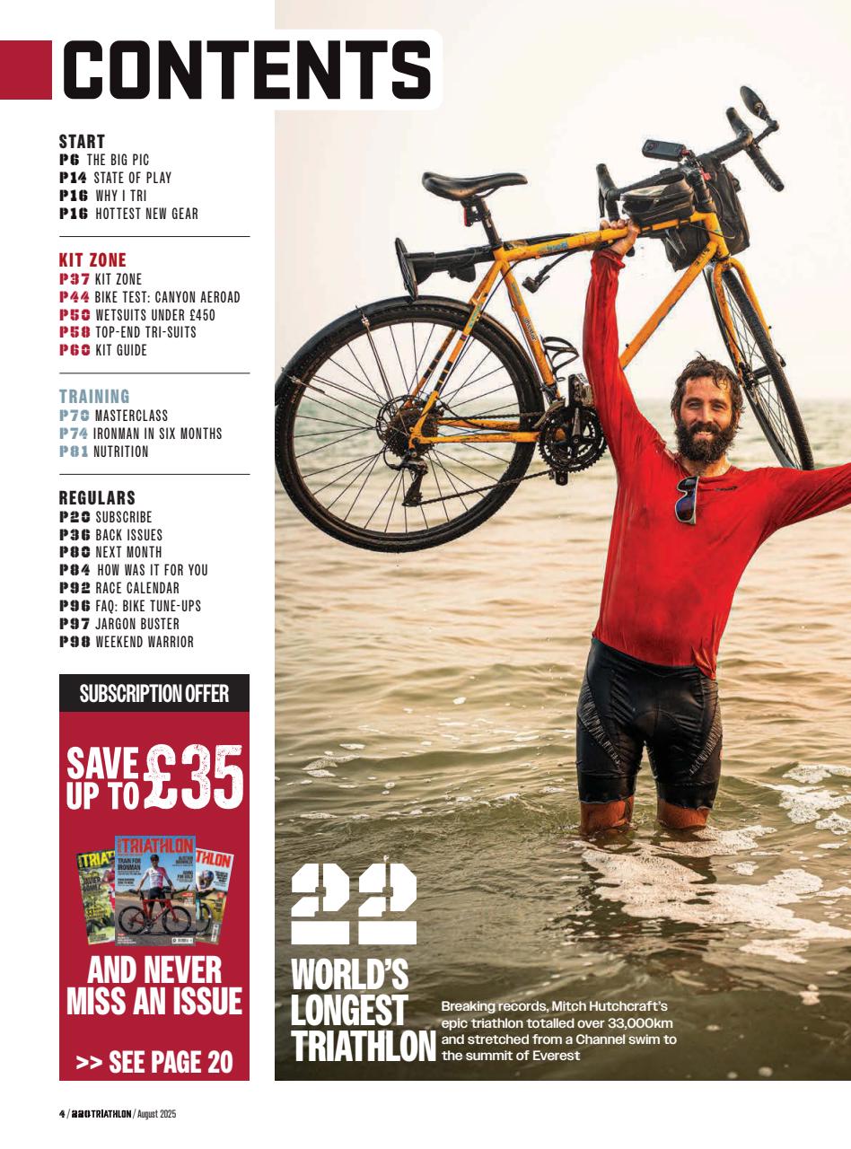 220 Triathlon Magazine Preview Pages