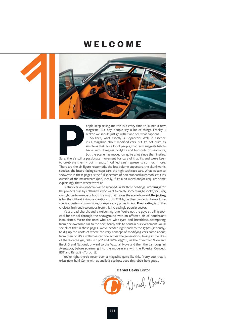 Copacetic Preview Pages