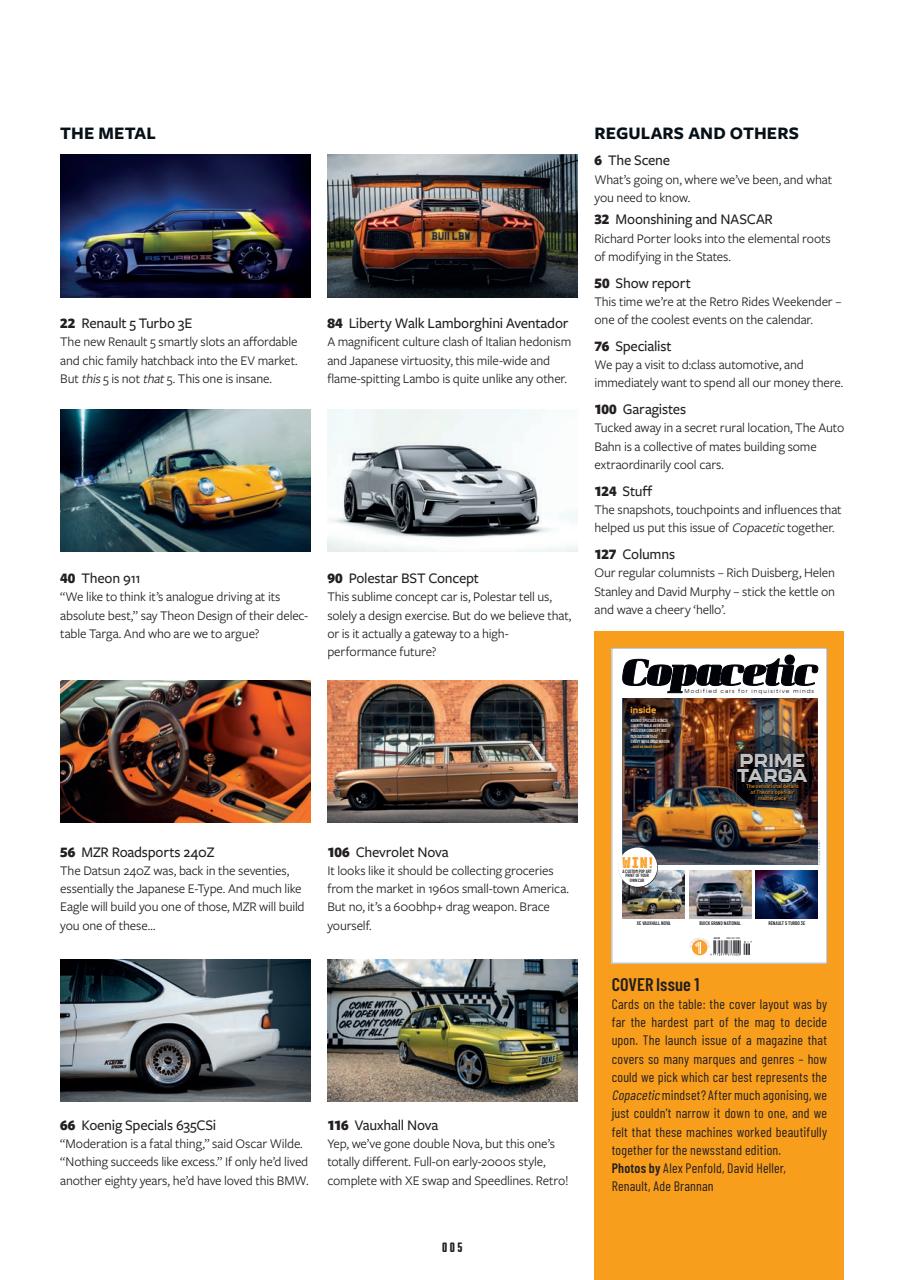 Copacetic Preview Pages