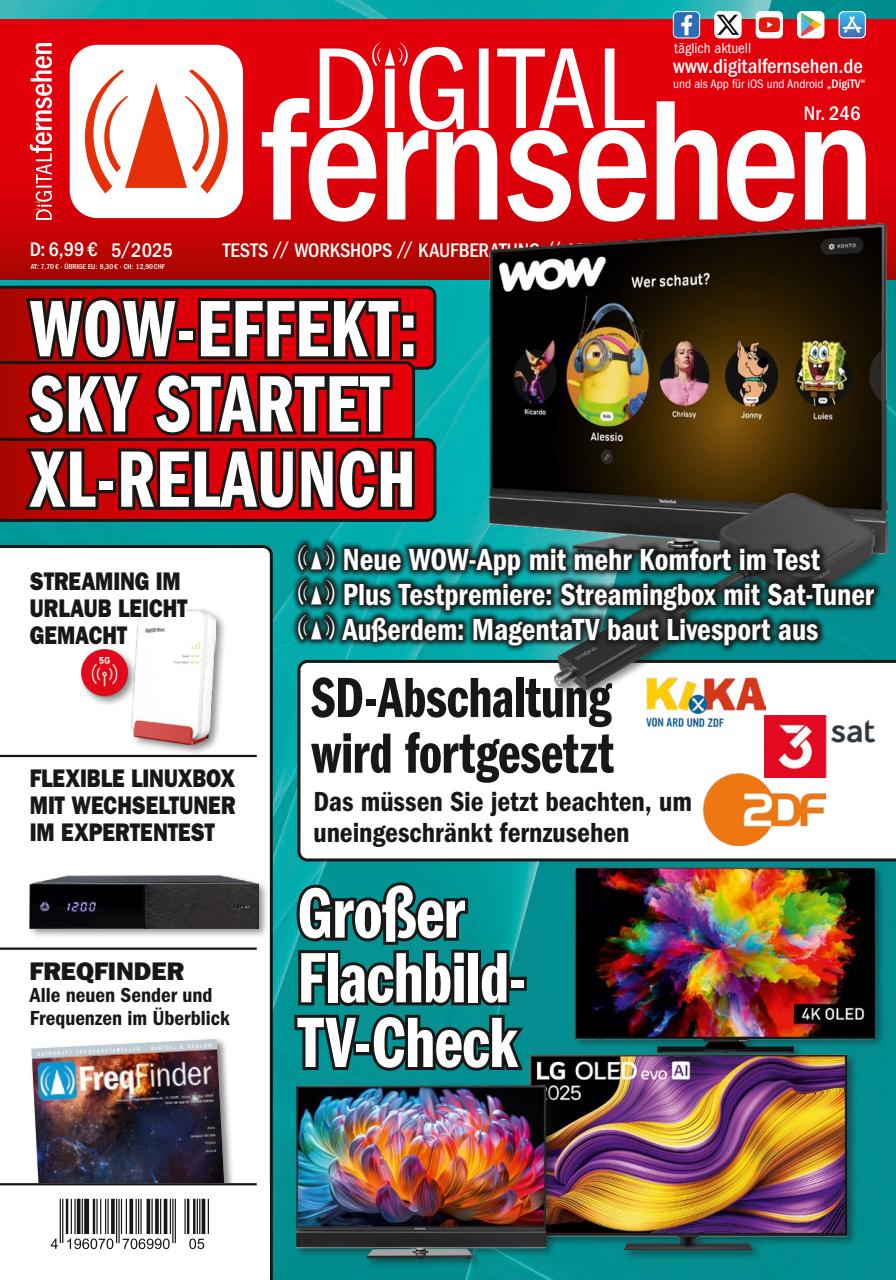Digital Fernsehen Preview Pages