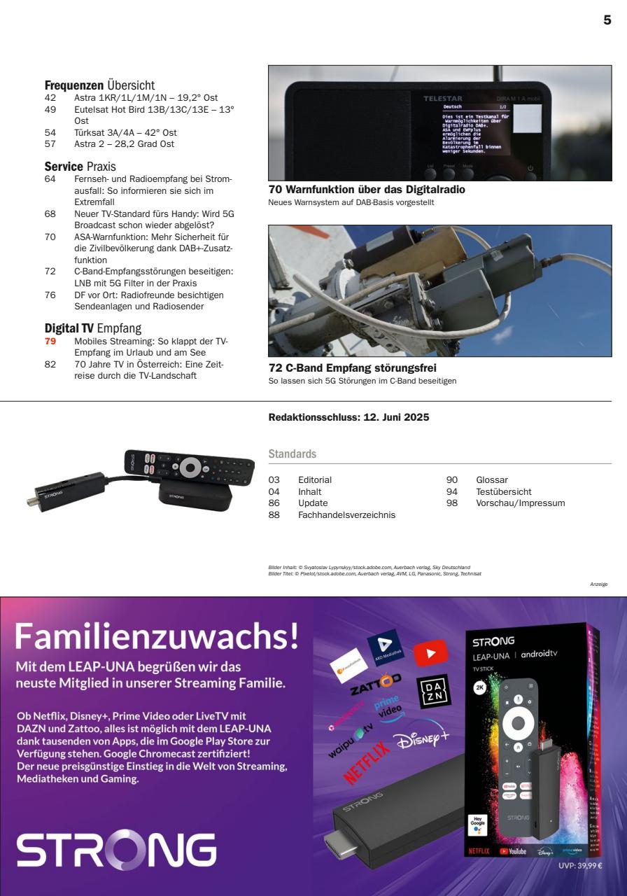 Digital Fernsehen Preview Pages