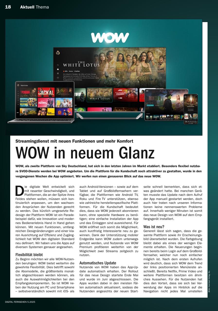 Digital Fernsehen Preview Pages