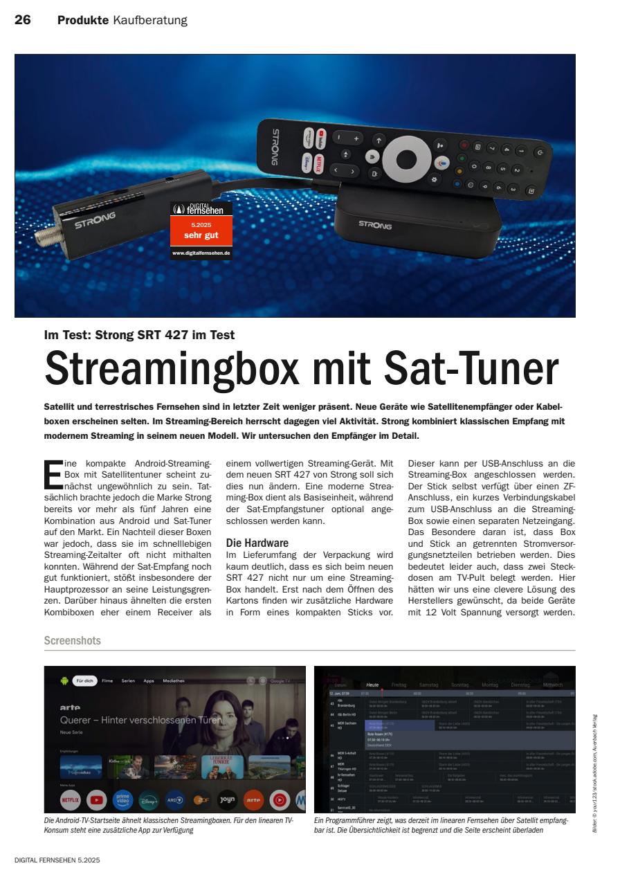 Digital Fernsehen Preview Pages