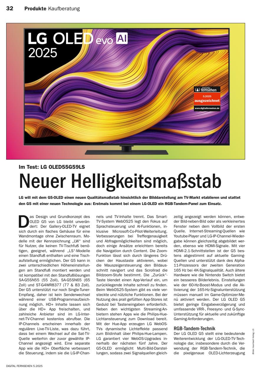 Digital Fernsehen Preview Pages