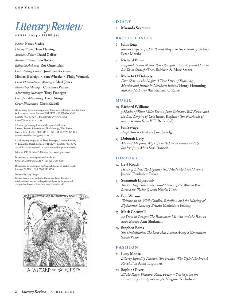 Literary Review Preview Pages