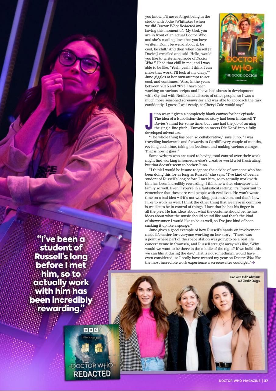 Doctor Who Magazine Preview Pages