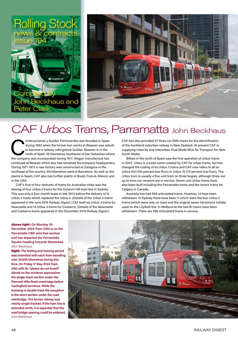 Railway Digest Preview Pages