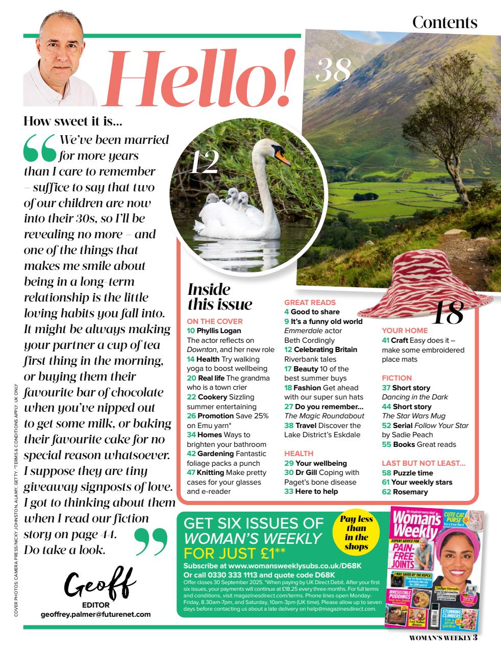 Woman's Weekly Preview Pages