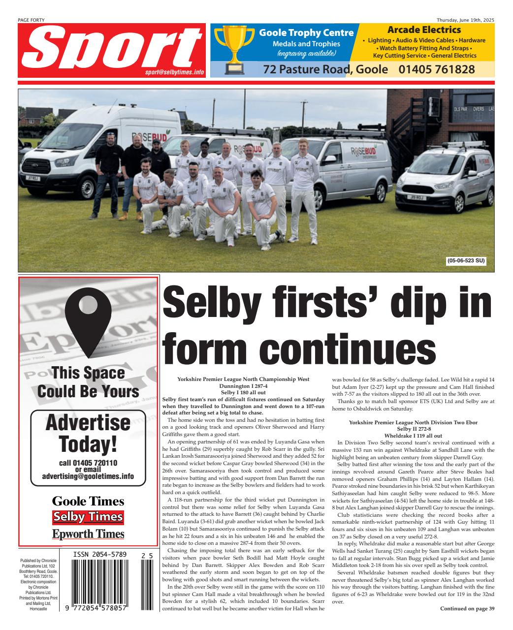 Selby Times Preview Pages