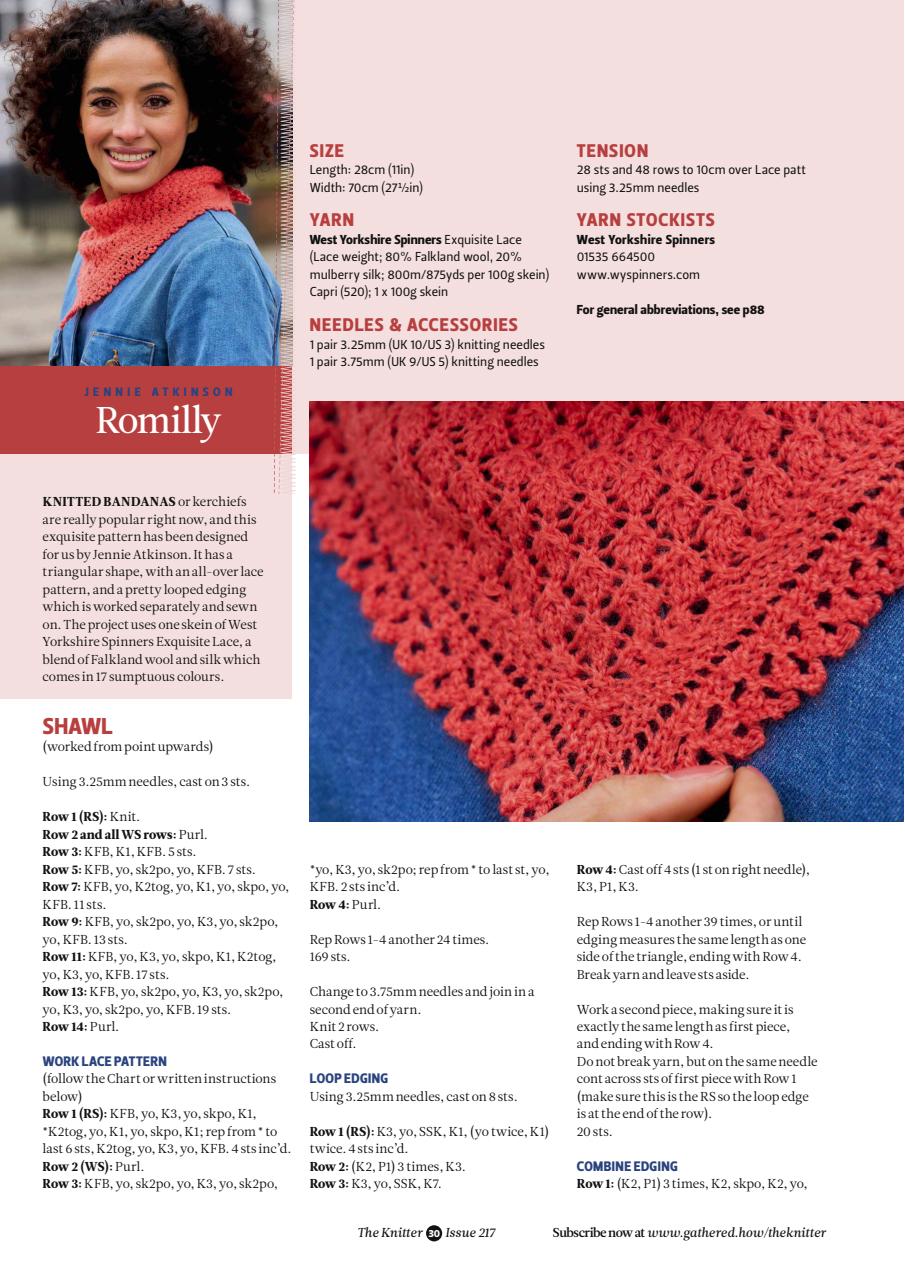The Knitter Preview Pages