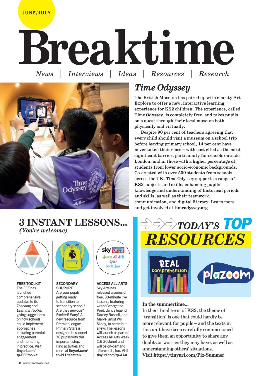 Teach Primary Preview Pages