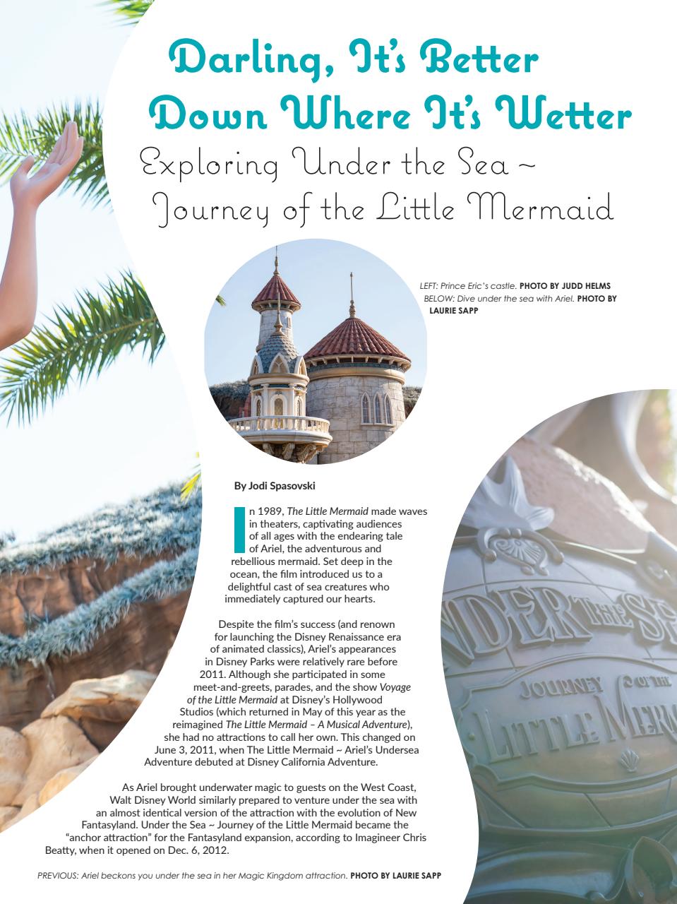 WDW Magazine Preview Pages