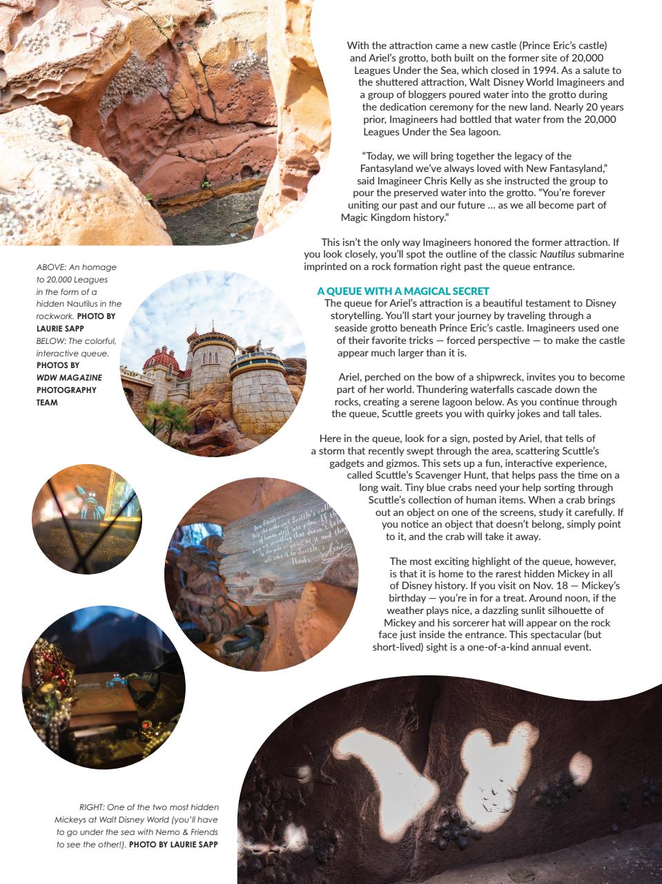 WDW Magazine Preview Pages
