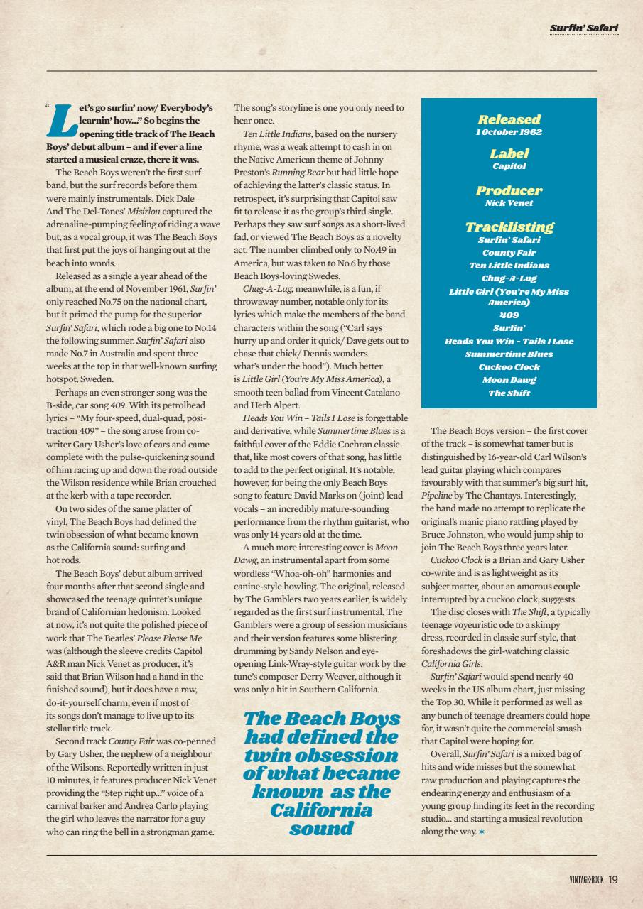 Vintage Rock Presents Preview Pages