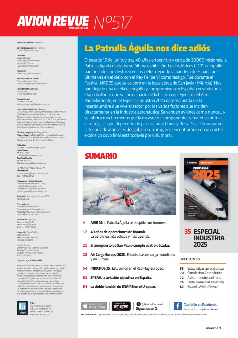 Avion Revue Internacional Preview Pages