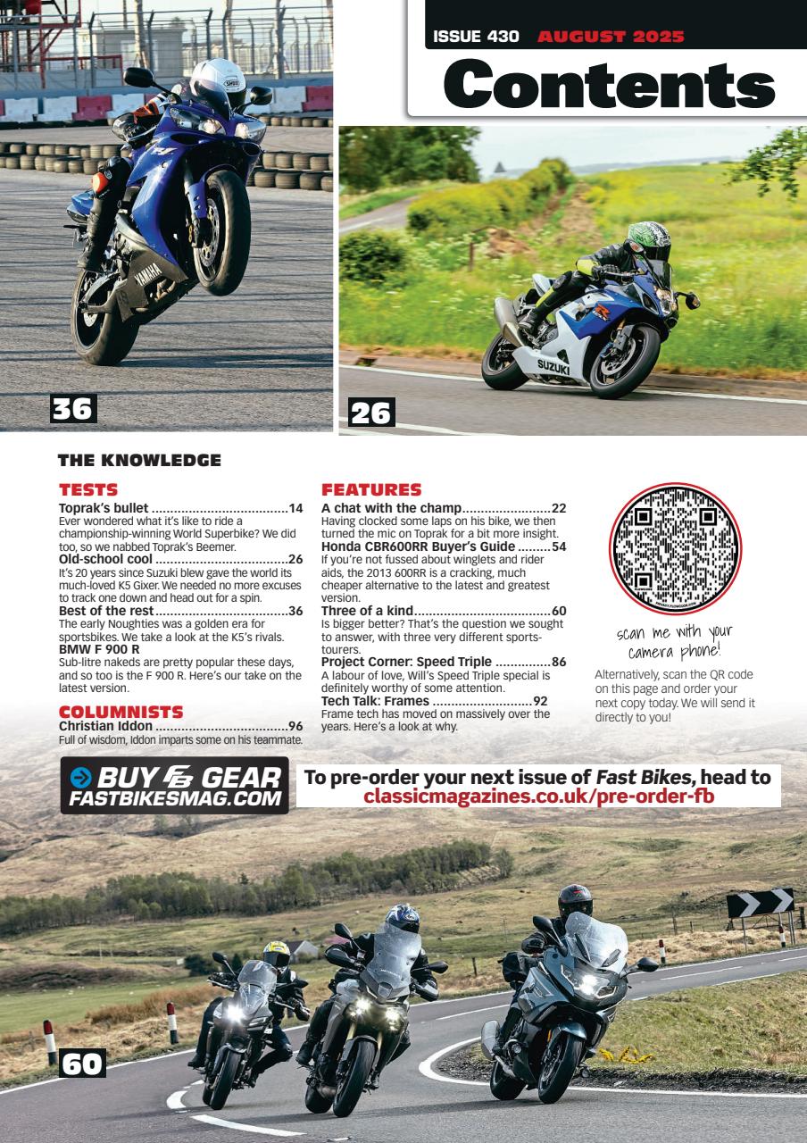 Fast Bikes Preview Pages