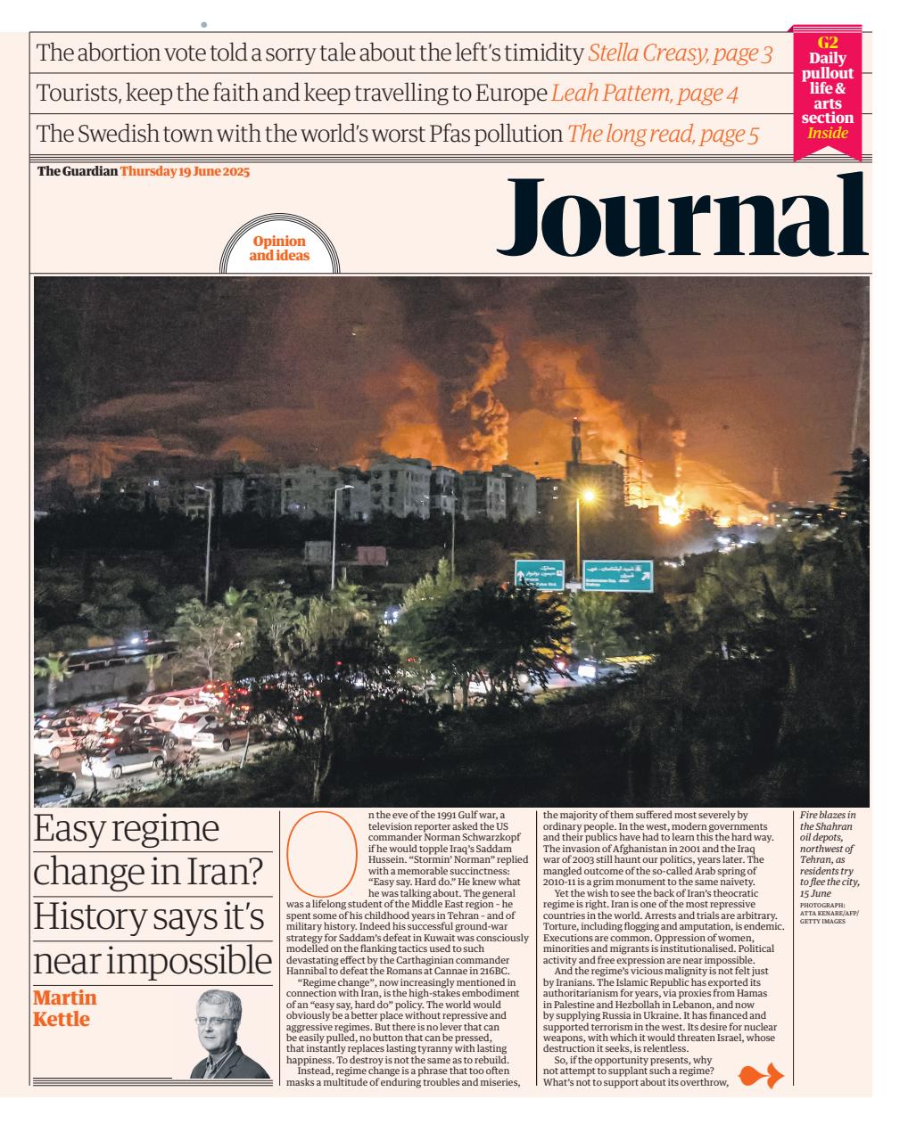 The Guardian Newspaper Preview Pages