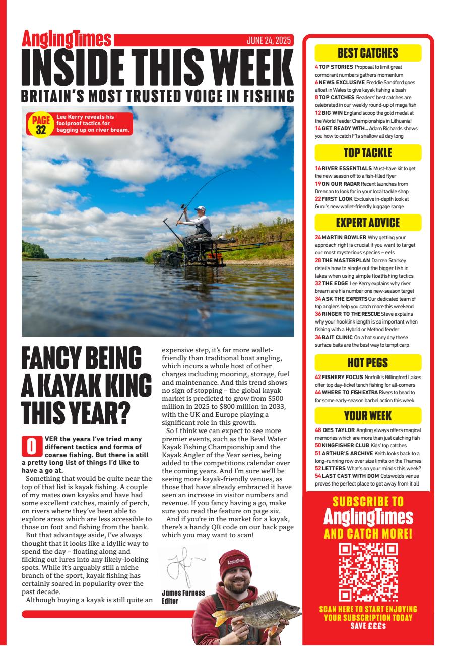 Angling Times Preview Pages