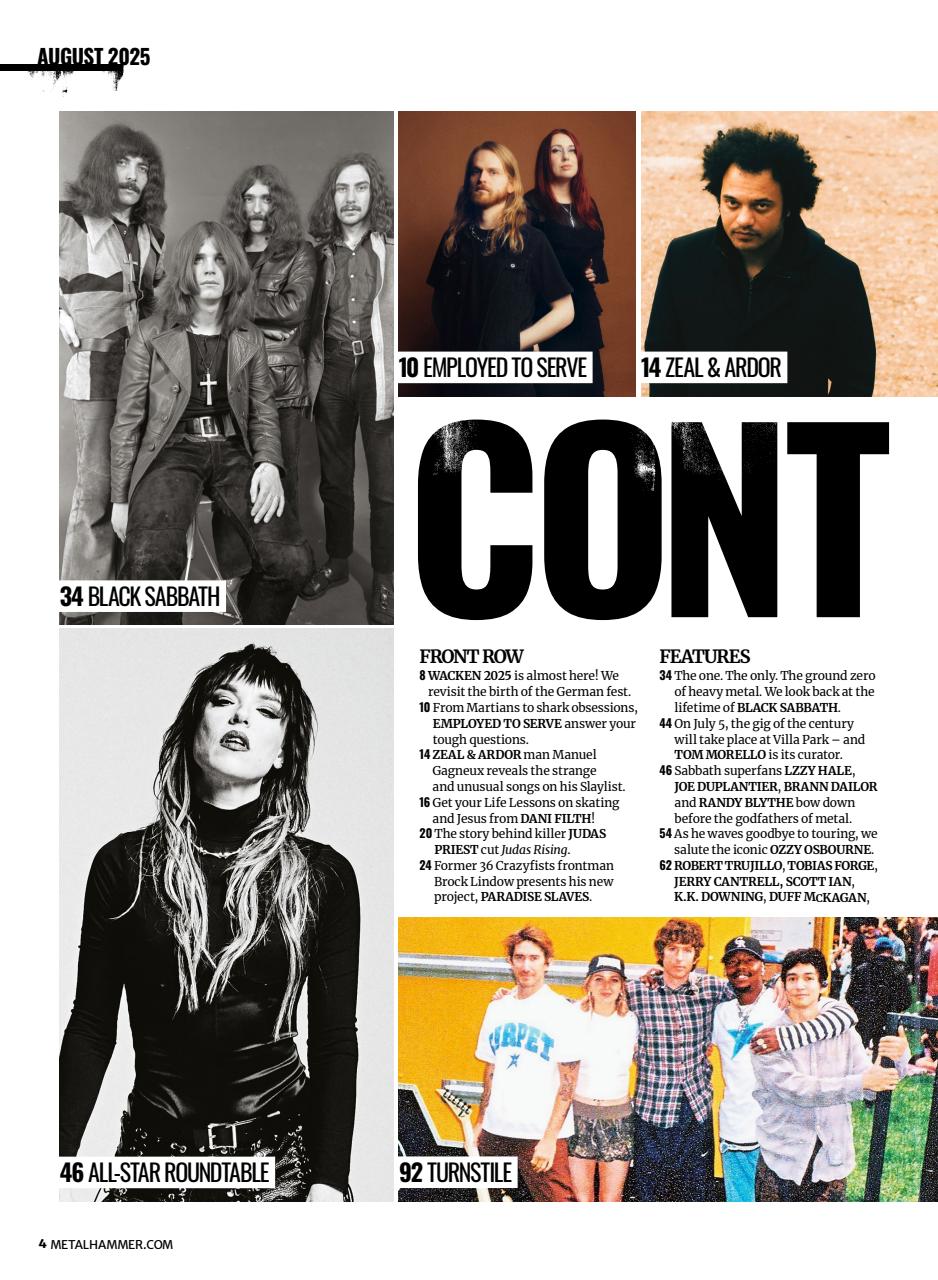 Metal Hammer Preview Pages