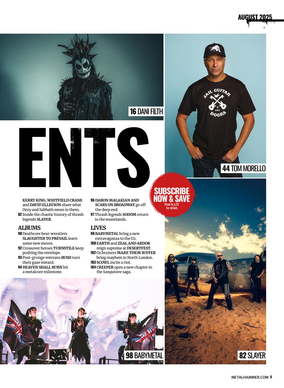 Metal Hammer Preview Pages