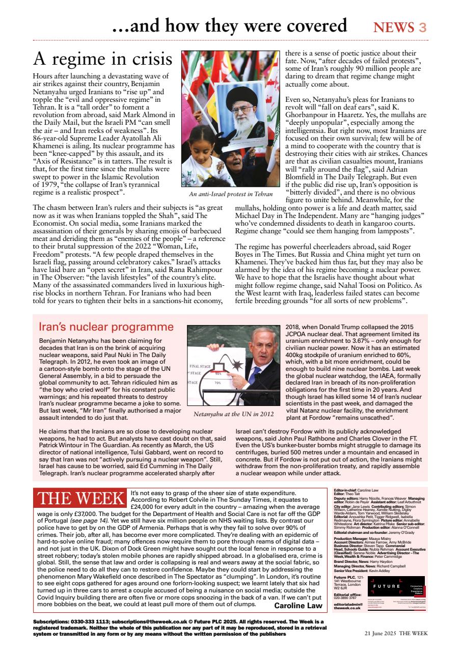 The Week Preview Pages