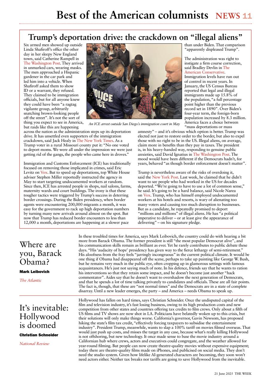 The Week Preview Pages