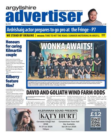 Argyllshire Advertiser issue Friday, June 20, 2025