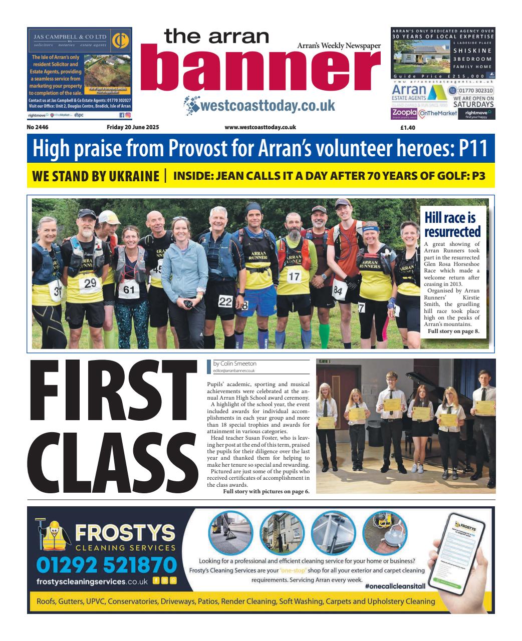 Arran Banner Preview Pages