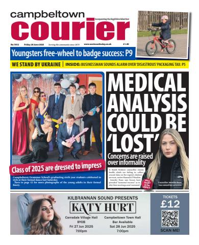 Campbeltown Courier issue Friday, June 20, 2025