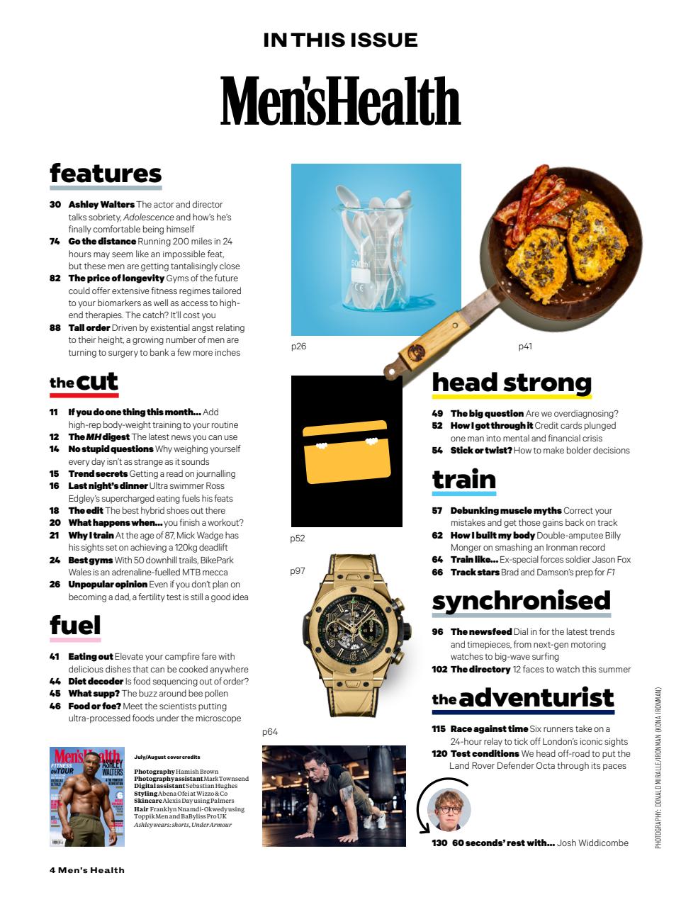 Men's Health Preview Pages