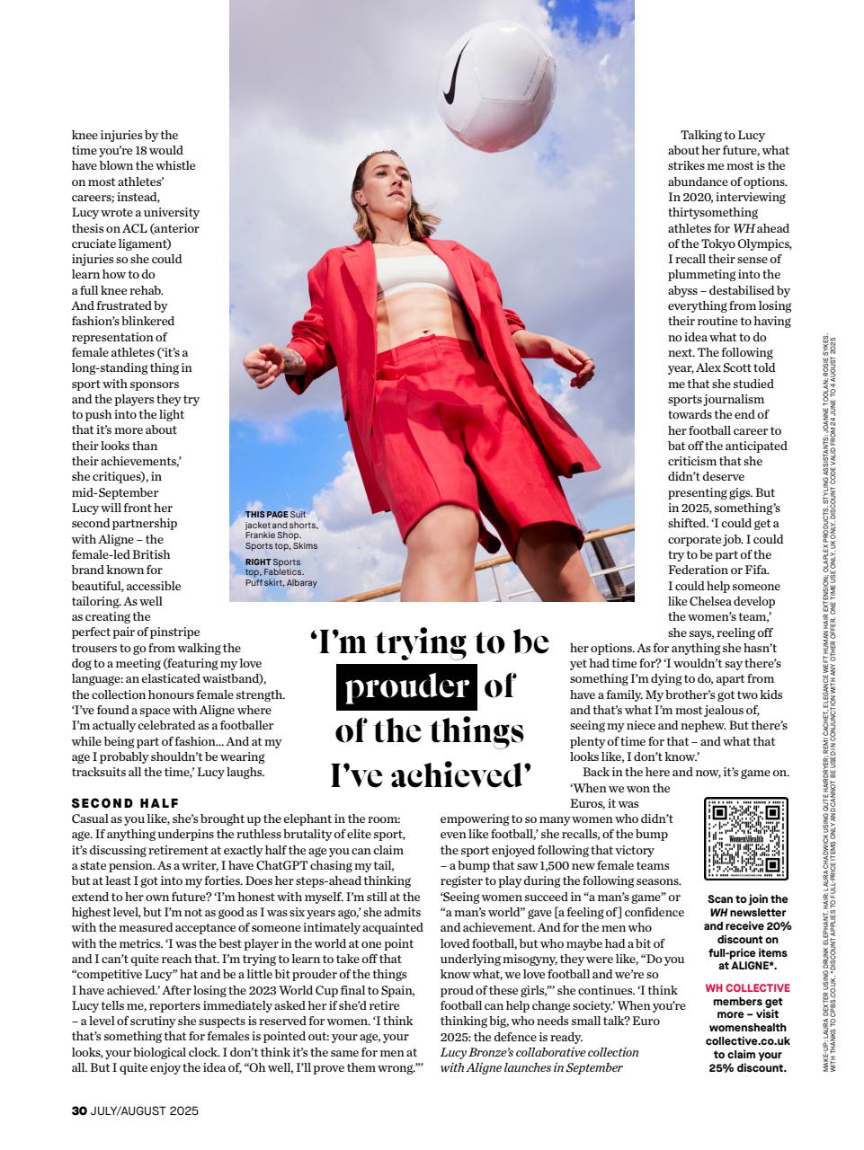 Women's Health Preview Pages