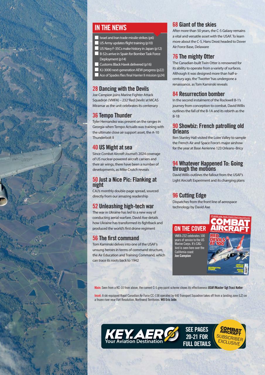 Combat Aircraft Journal Preview Pages