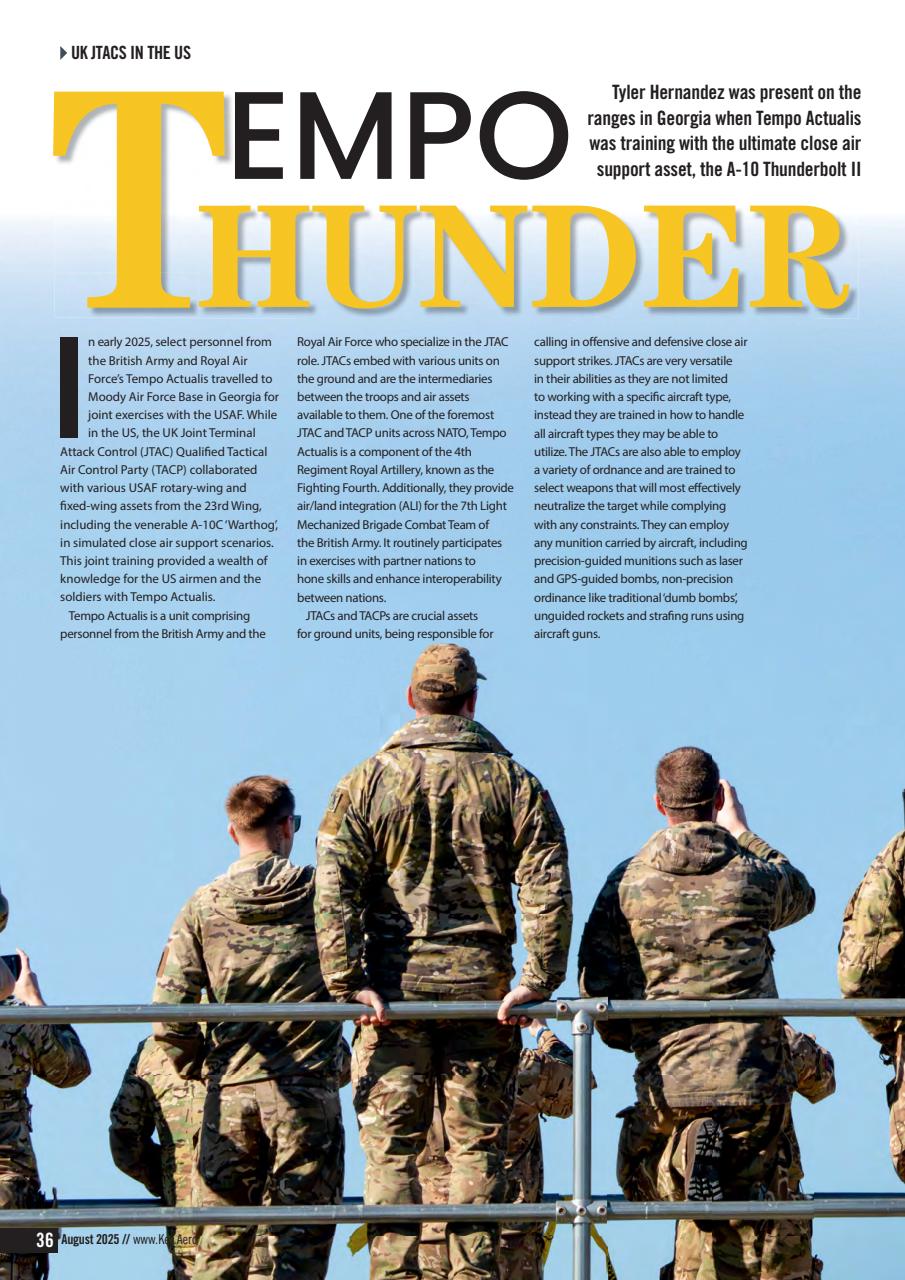 Combat Aircraft Journal Preview Pages