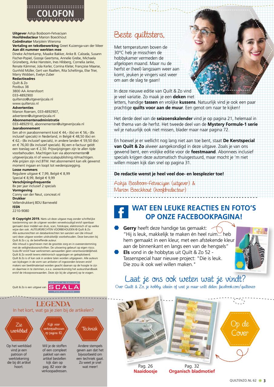 Stitch & Quilt (Quilt & Zo) Preview Pages