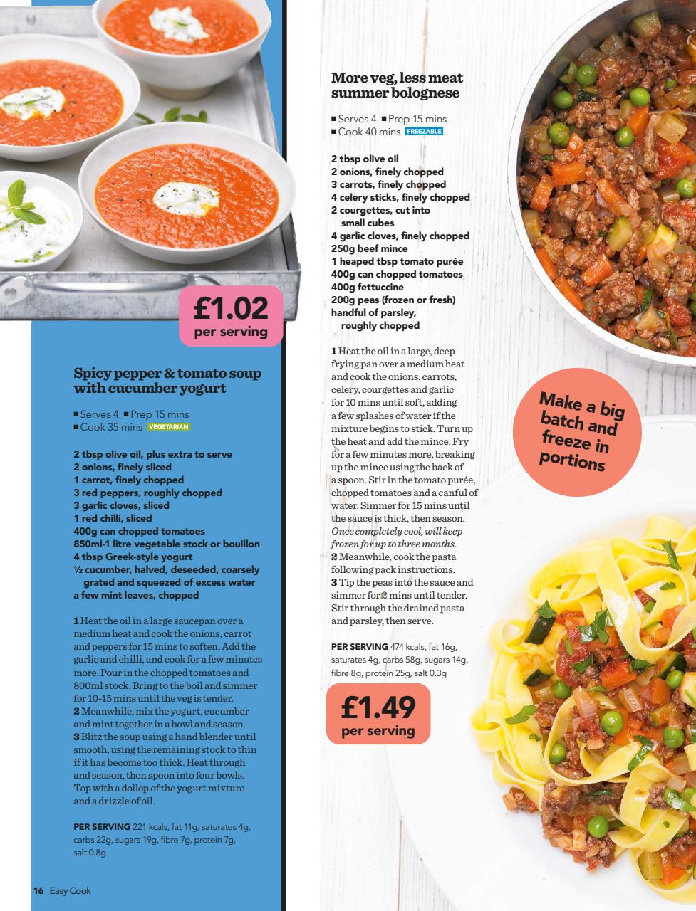 Easy Cook Magazine Preview Pages
