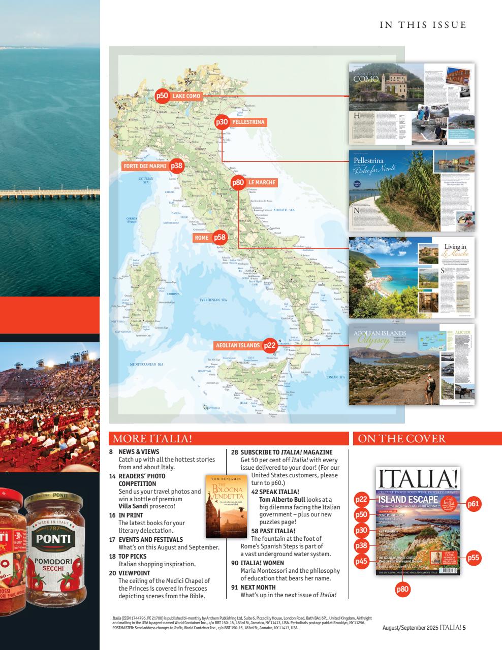 Italia! Preview Pages