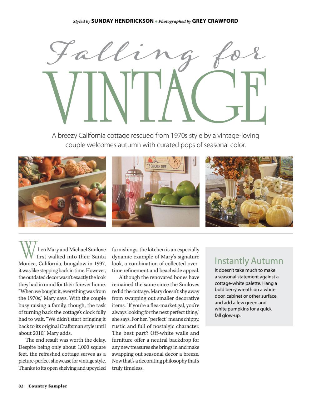 Country Sampler Preview Pages