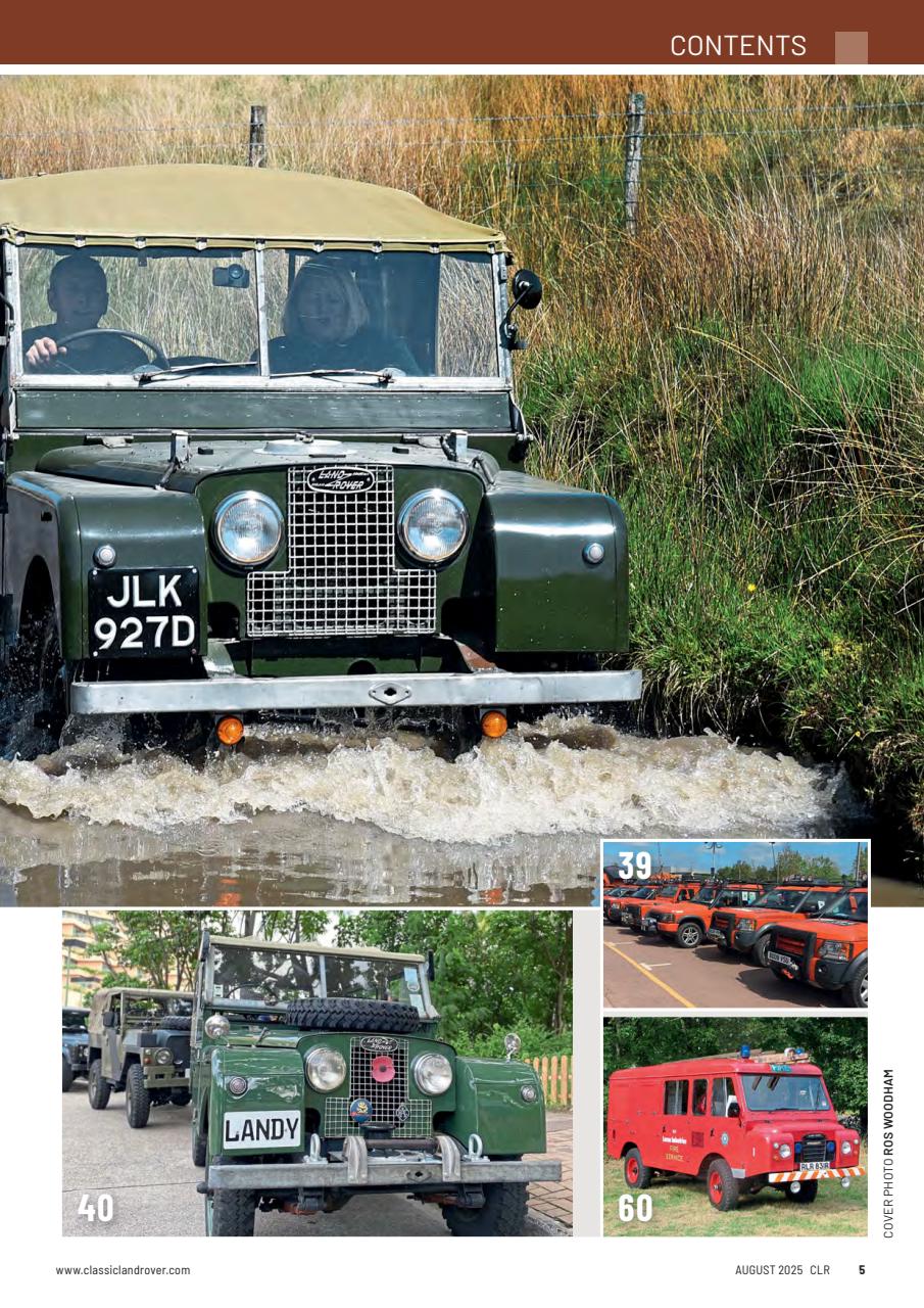 Classic Land Rover Magazine Preview Pages