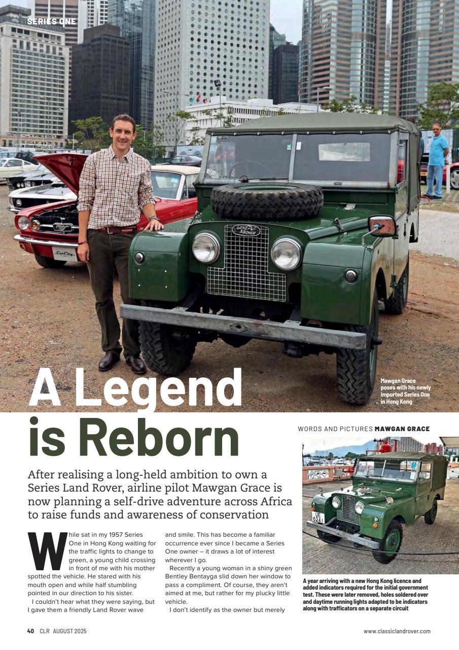 Classic Land Rover Magazine Preview Pages