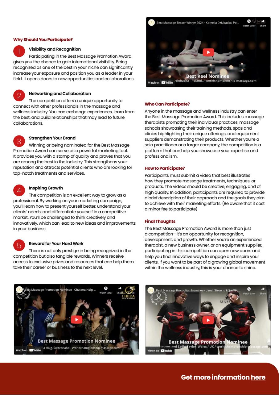 Massage World Preview Pages