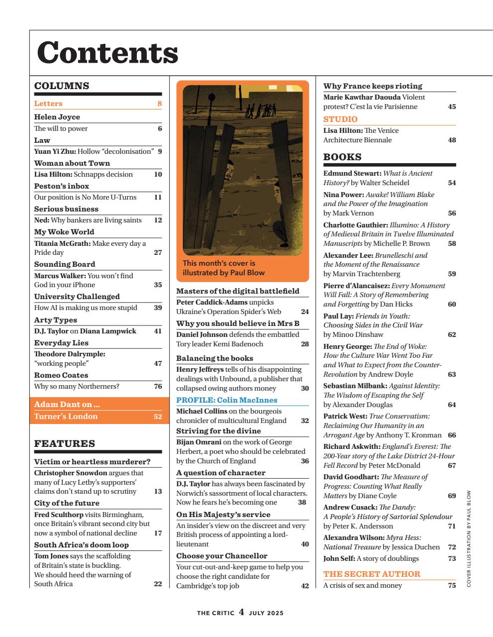 The Critic Preview Pages