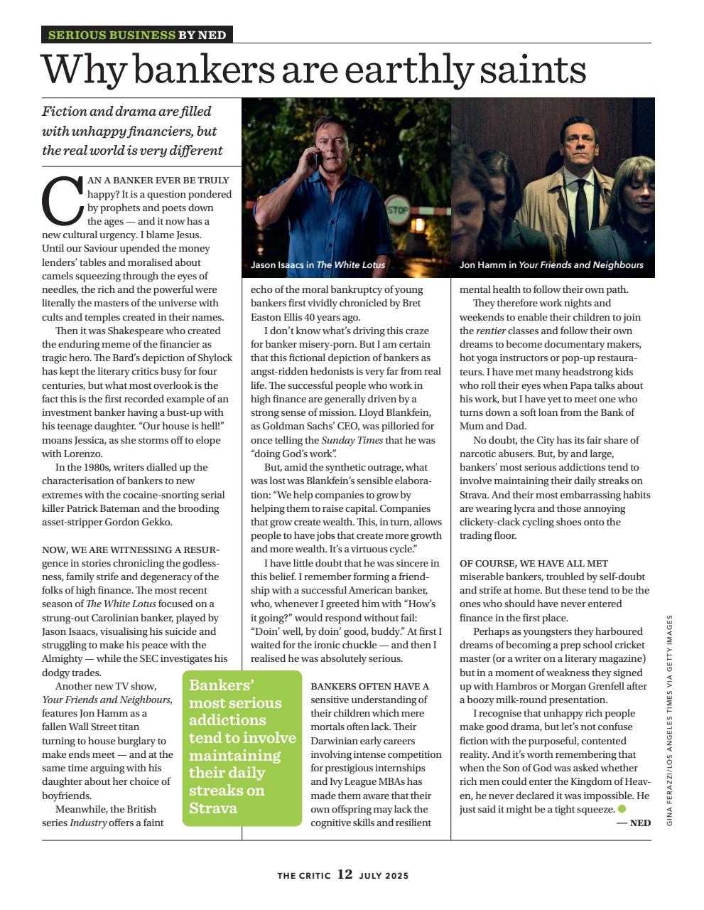 The Critic Preview Pages