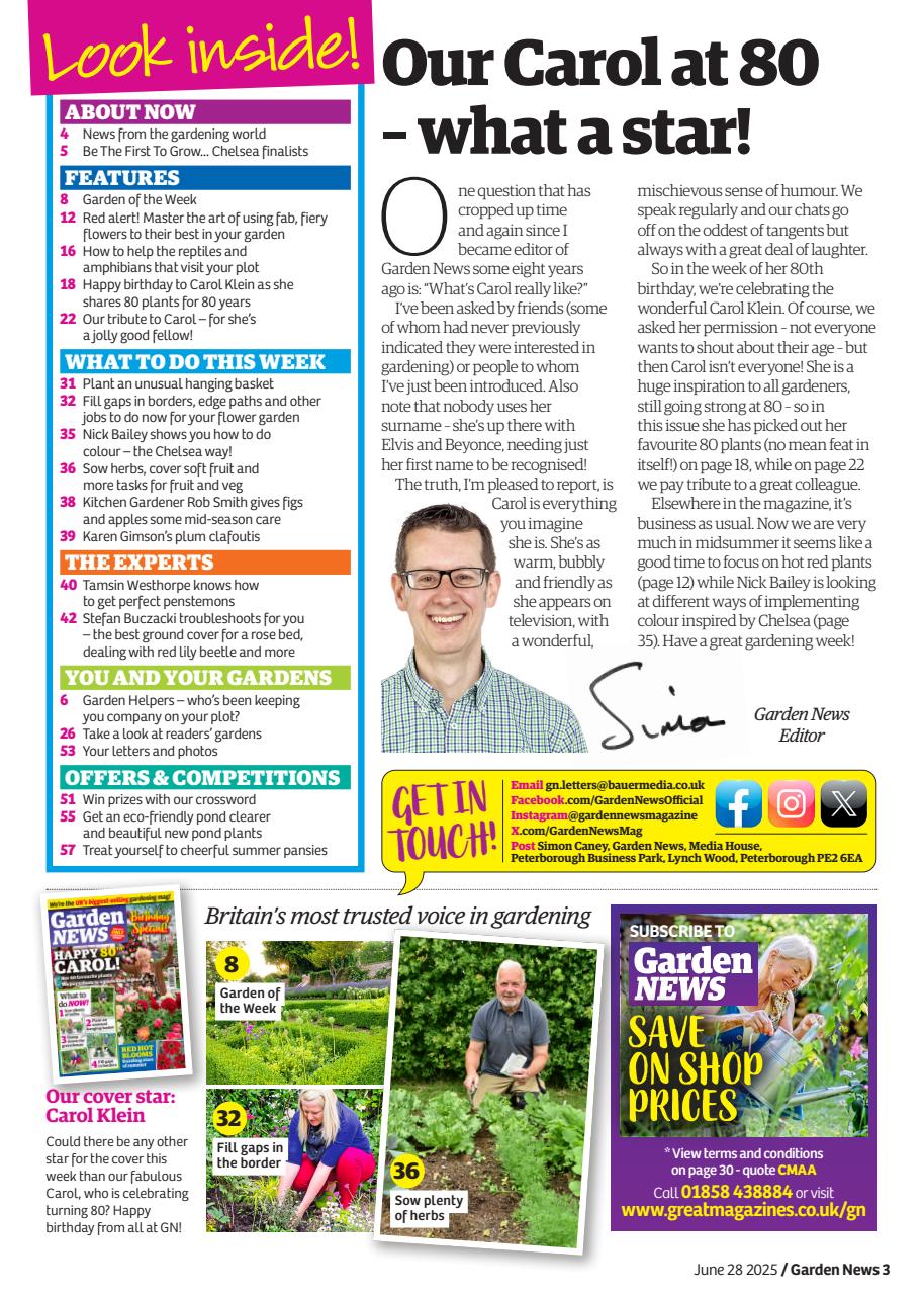 Garden News Preview Pages