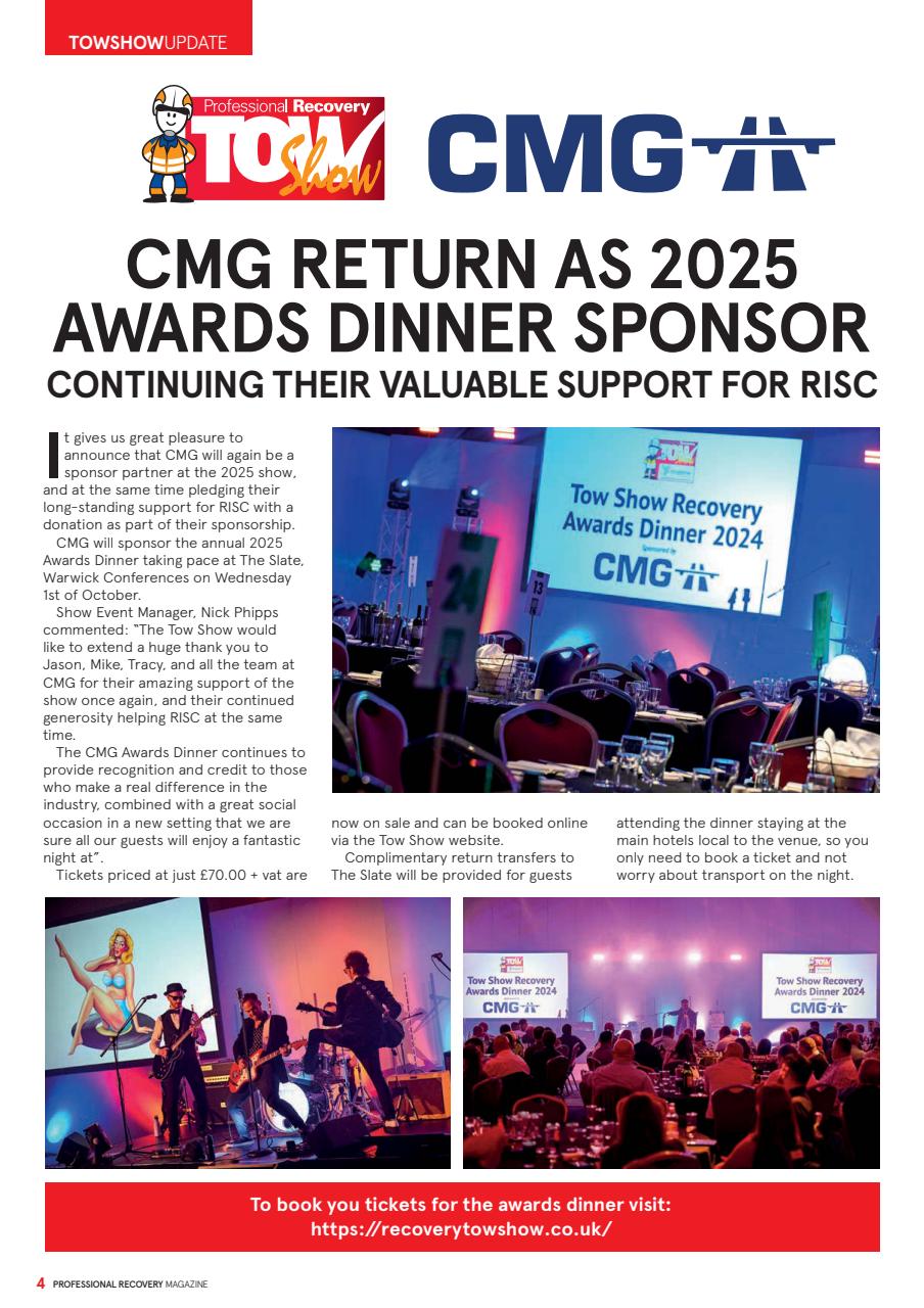 Professional Recovery Magazine Preview Pages